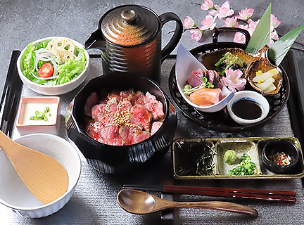 黒毛和牛 肉まぶし【ふじ田】御膳